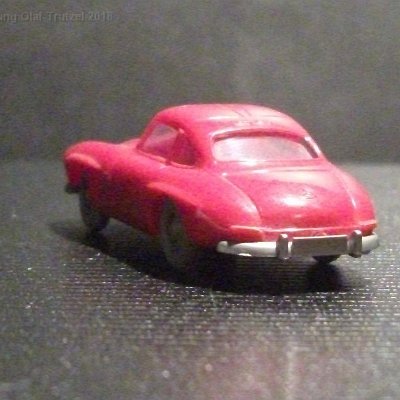 Wiking MB 300 SL verglast, rot